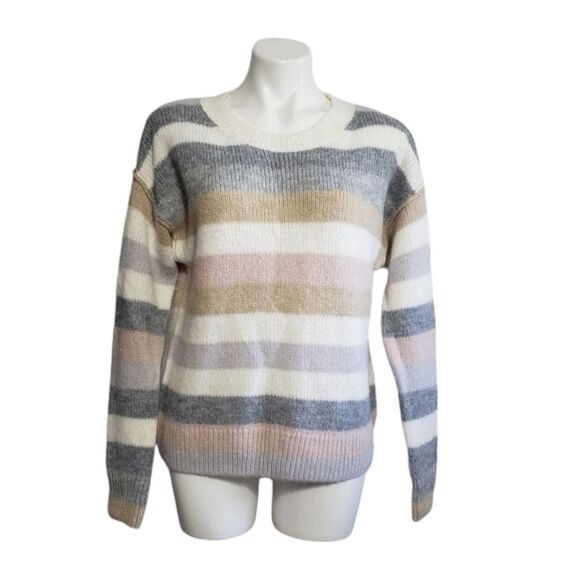 Gap sweater XS Wool Alpaca  striped Classic Soft - Picture 1 of 5